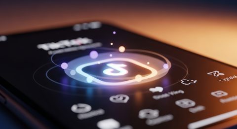 TikTok: Finally Rewarding You for Less Doomscrolling [Digital Wellbeing Update] - AI Generated Visualization