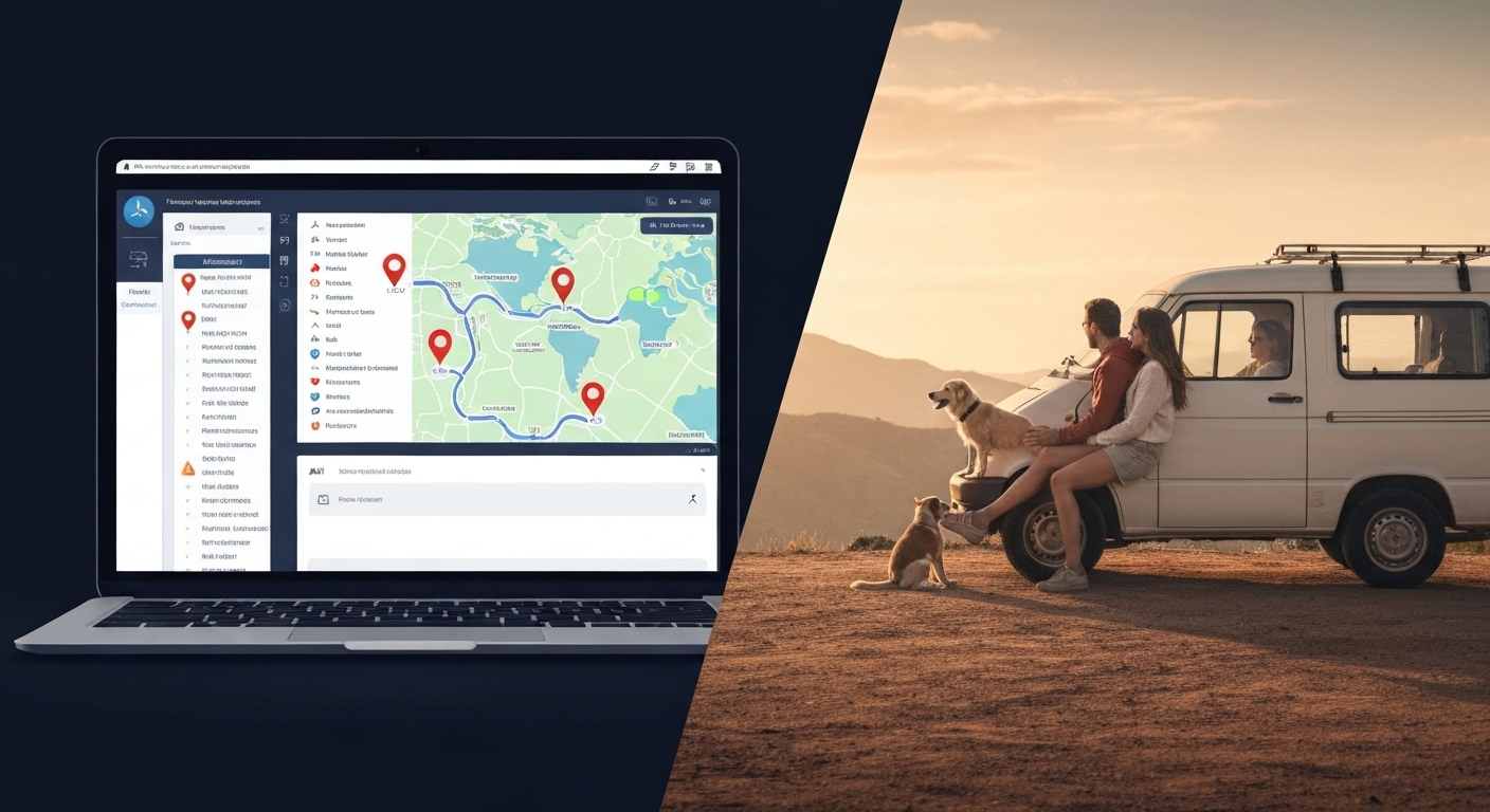AI Becomes Essential Vanlife Travel Planner detail
