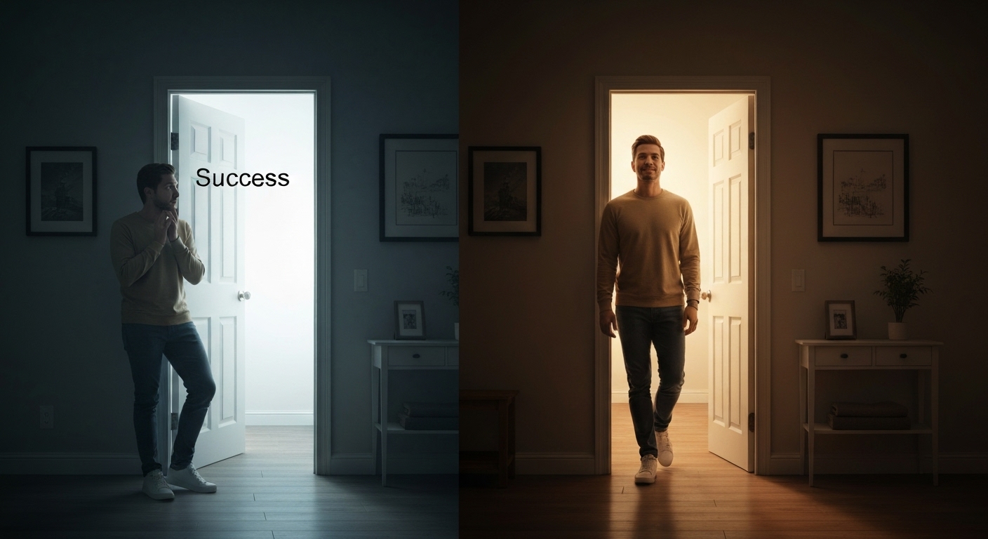 Mindset Shift: The Science Behind Strategic Success - AI Generated Visualization