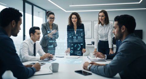 AI Revolutionizes Marketing: CMOs Must Lead the Charge - AI Generated Visualization