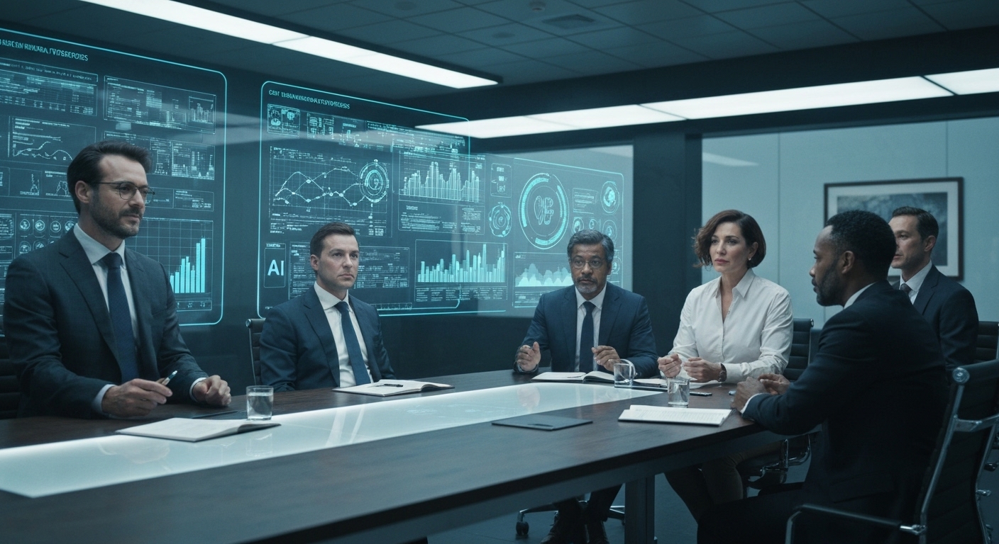 CMOs Leverage AI for Growth: New Growth Strategies Revealed - AI Generated Visualization