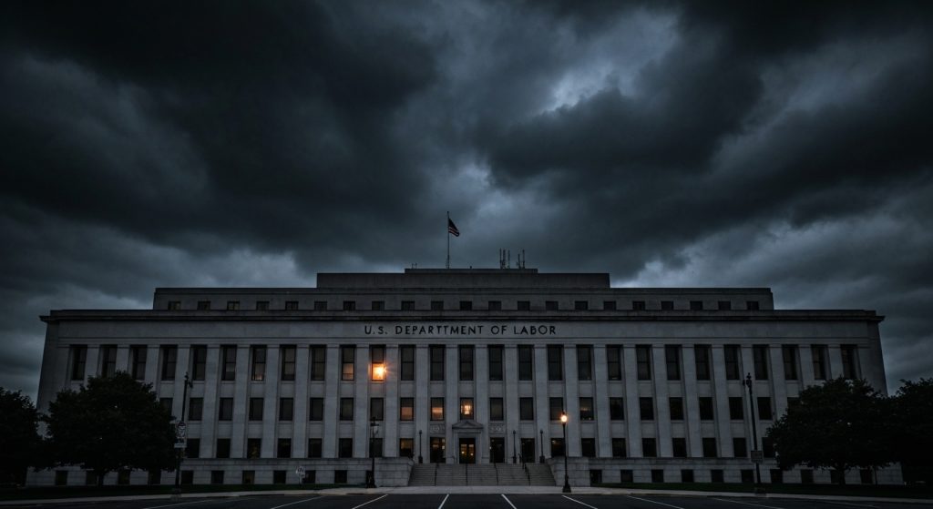 US Jobs Report Delayed: Shutdown Cripples October Data - AI Generated Visualization