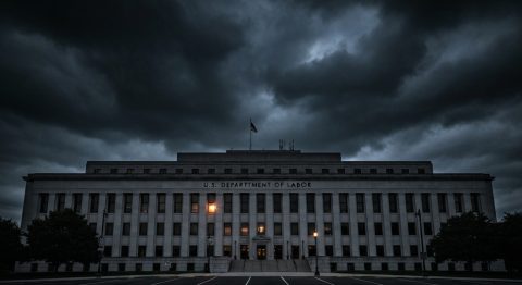 US Jobs Report Delayed: Shutdown Cripples October Data - AI Generated Visualization