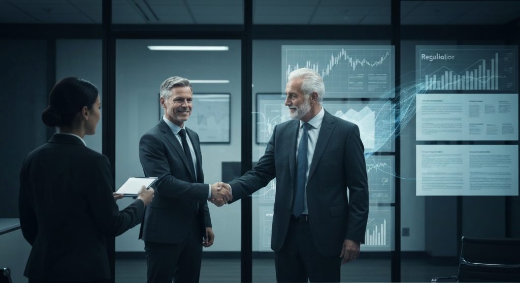 Curastory CEO Resigns Amid SEC Probe, Replaced by Tagger Exec - AI Generated Visualization