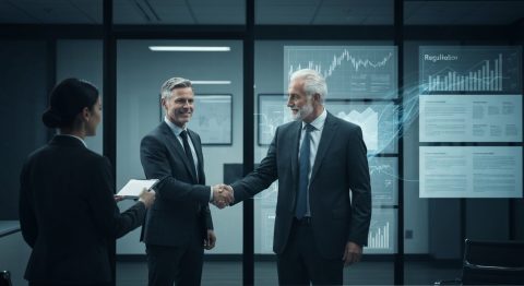 Curastory CEO Resigns Amid SEC Probe, Replaced by Tagger Exec - AI Generated Visualization