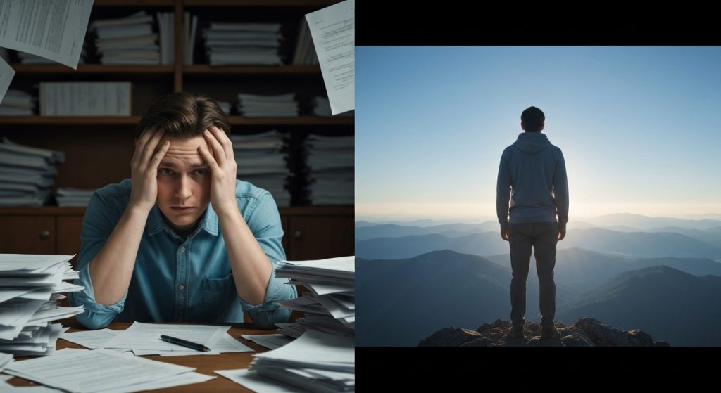 Fear of Success? How to Strategize for What You Actually Want - AI Generated Visualization