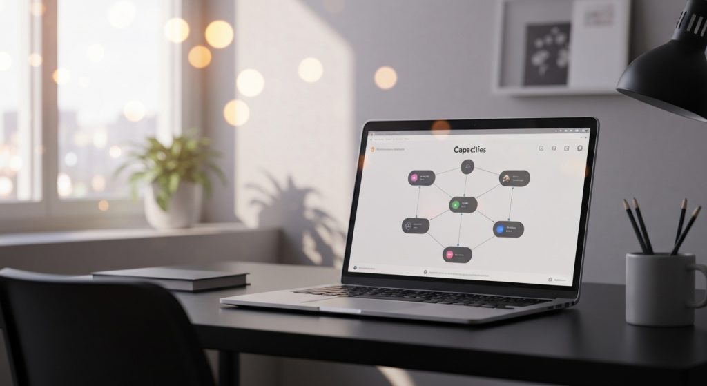 Capacities: The AI-Powered Studio for Your Mind - AI Generated Visualization