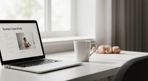 Commoncog Shifts Focus to Calibration Cases, Founder Takes Paternity Leave - AI Generated Visualization