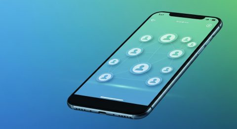 Popt App: Private Notes Meet Connected Ideas - AI Generated Visualization