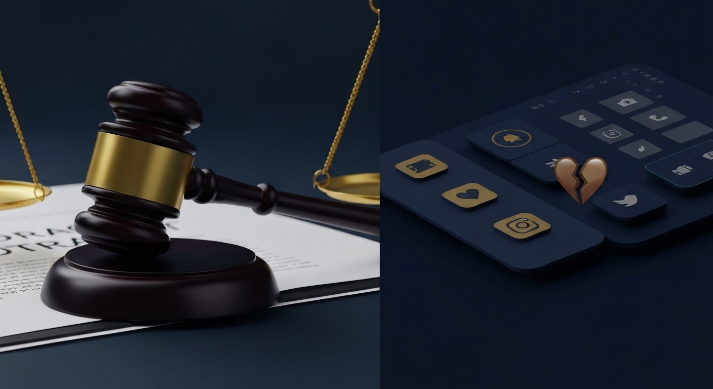 Creator Contracts: Divorce Lessons on Protection & Value - AI Generated Visualization