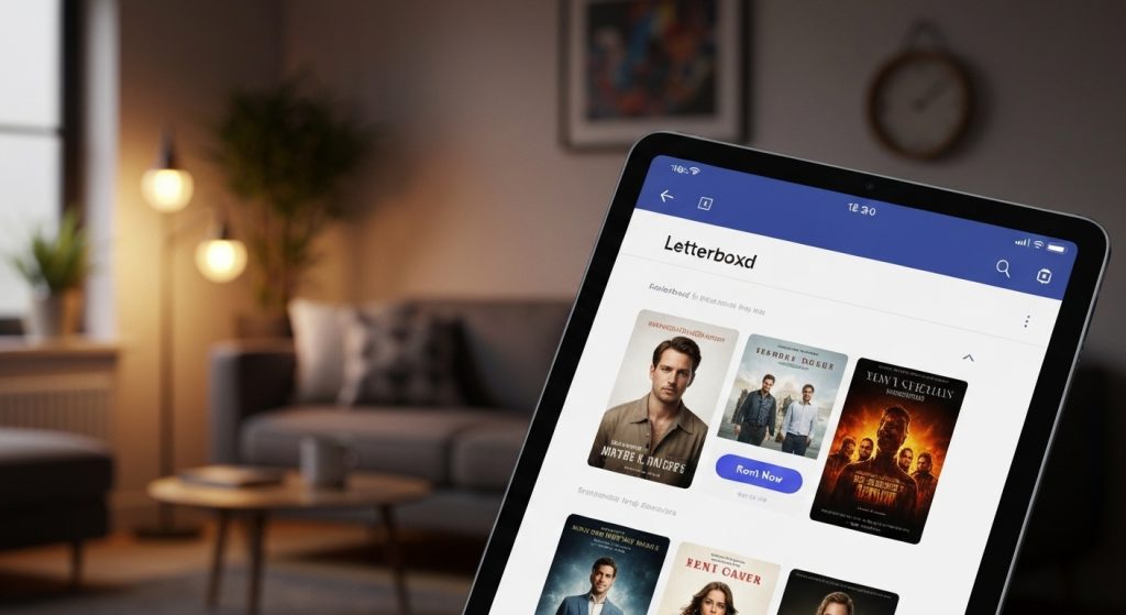 Letterboxd Enters Movie Rentals: Your Next Digital Cinema? - AI Generated Visualization