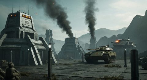 Command & Conquer Lives On: Fan-Made Browser Version Revives Classic RTS - AI Generated Visualization