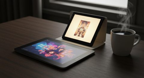 Kindle Black Friday Deals Emerge: Scribe & Color Options Discounted - AI Generated Visualization