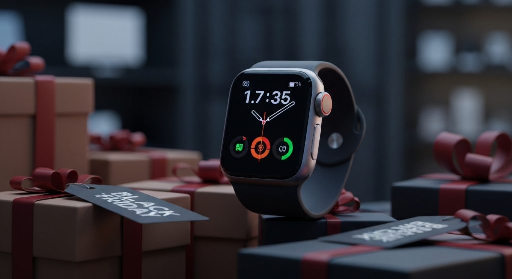Apple Watch Black Friday Deals Arrive Early - AI Generated Visualization