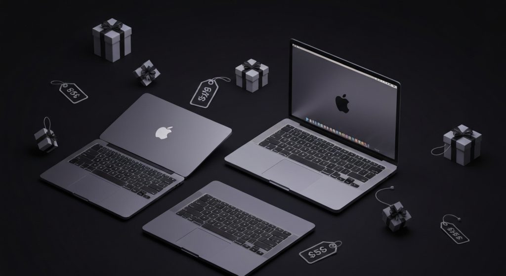 MacBook Black Friday Deals Shock: Insane Price Drops Emerge - AI Generated Visualization