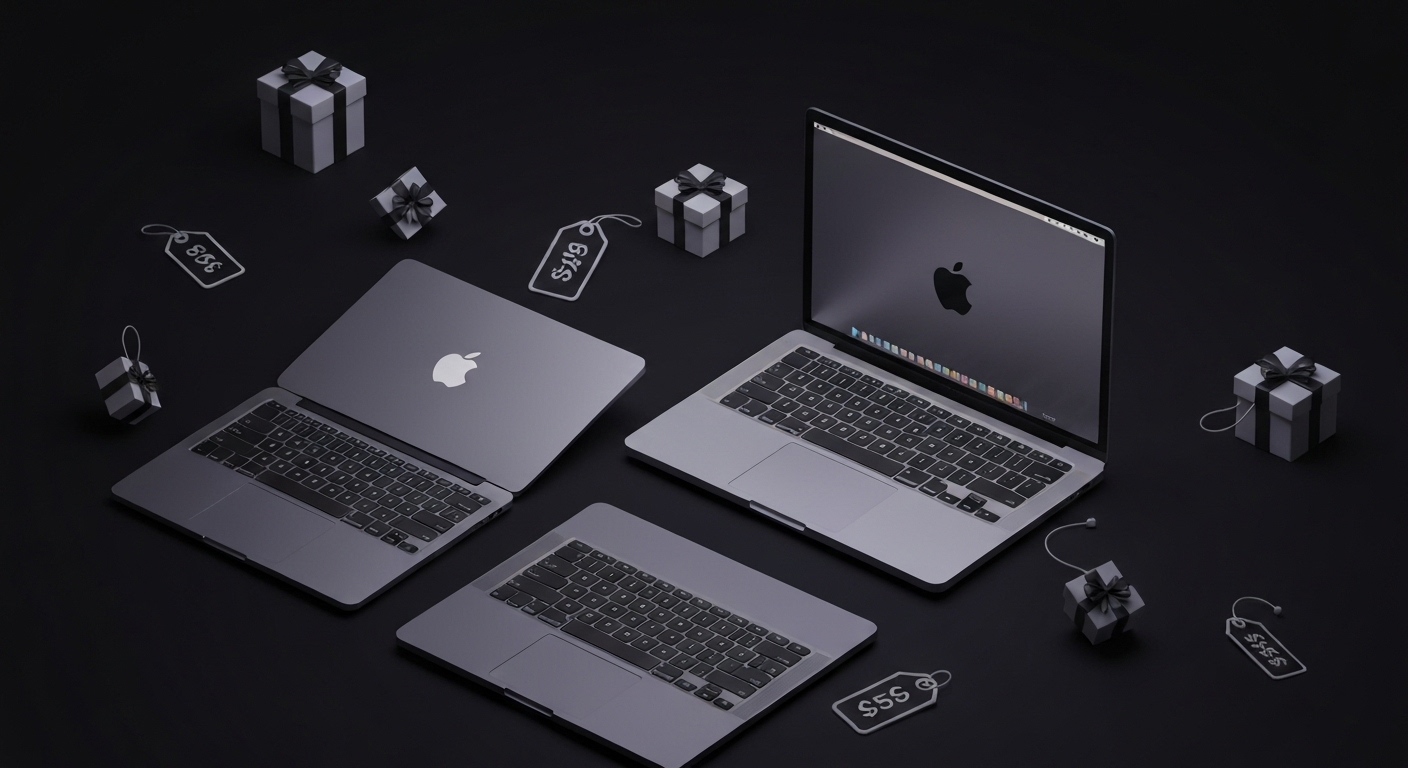 MacBook Black Friday Deals Shock: Insane Price Drops Emerge - AI Generated Visualization