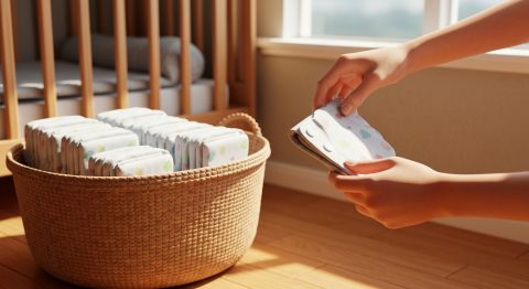 Cloth Diapers Spark Feel-Good Factor: A Secret to Lasting Behavior Change? - AI Generated Visualization