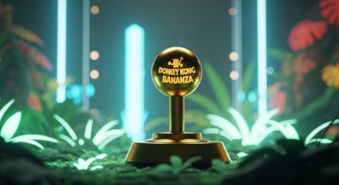Donkey Kong Bananza Dominates Golden Joysticks, Clinches Critics' Choice Award - AI Generated Visualization
