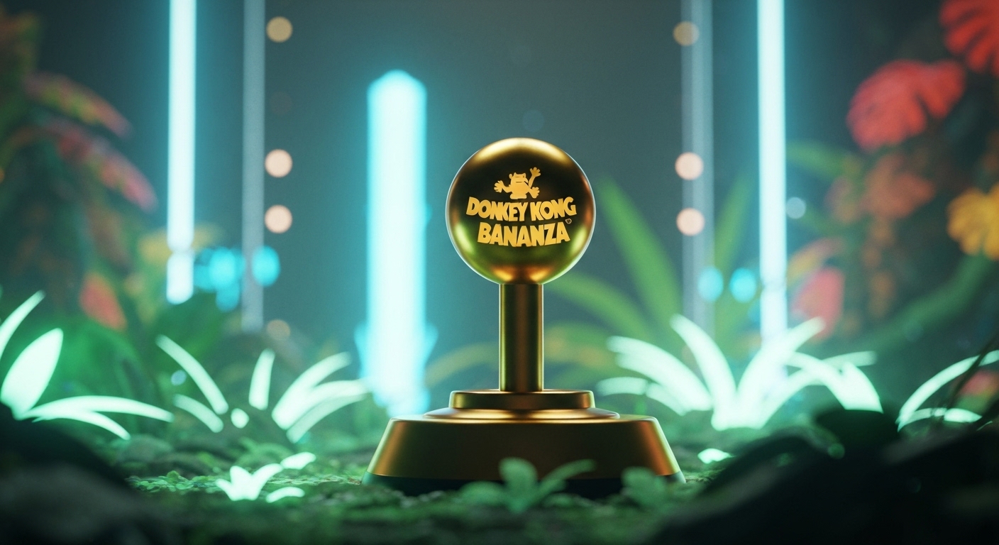 Donkey Kong Bananza Dominates Golden Joysticks, Clinches Critics' Choice Award - AI Generated Visualization
