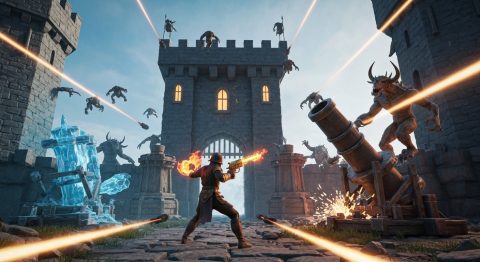 Monsters Are Coming! Unlock Every Weapon and District - AI Generated Visualization