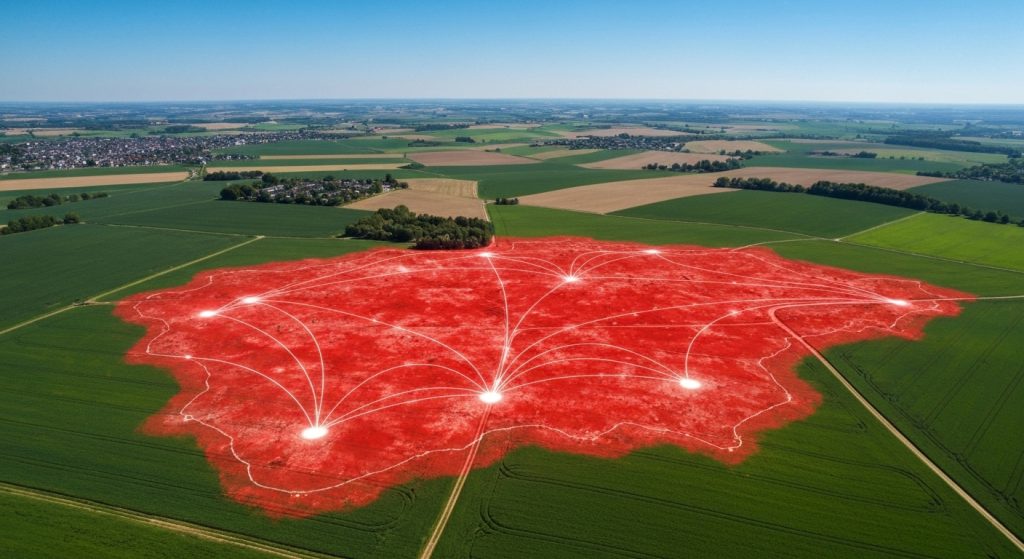 Europe's Hidden Soil Crisis: Mapping Unseen Pollution - AI Generated Visualization