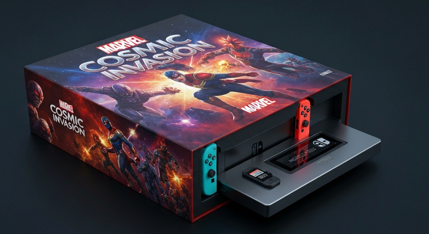 Marvel Cosmic Invasion Physical Edition Confirmed for Switch 2 - AI Generated Visualization