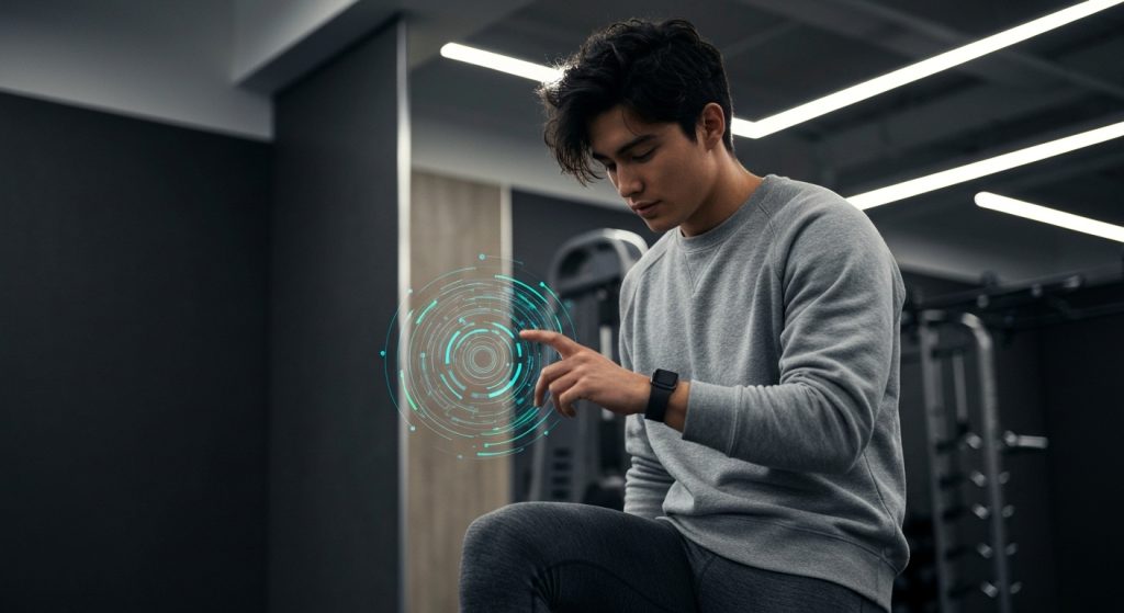 Fitbit's AI Coach Made Me Weirder, Faster - AI Generated Visualization
