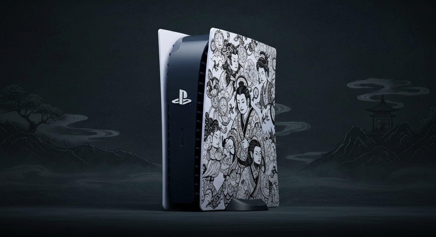 Ghost of Yotei PS5 Bundles See Major Price Cuts - AI Generated Visualization