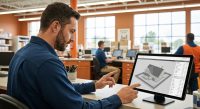 Home Depot's AI Tool Targets Pro Contractors - AI Generated Visualization