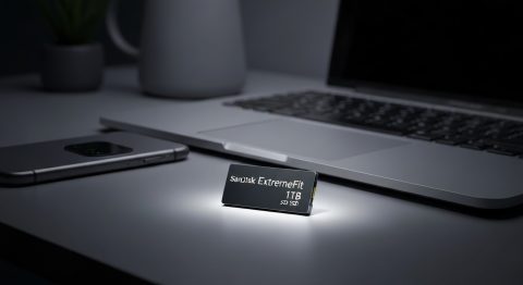 SanDisk's Tiny 1TB SSD: The Ultimate Travel Workhorse? - AI Generated Visualization