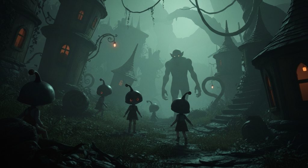 Reanimal: Little Nightmares Studio's Zelda-Inspired Game Arrives February 2026 - AI Generated Visualization