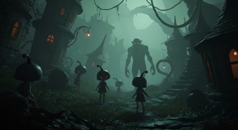 Reanimal: Little Nightmares Studio's Zelda-Inspired Game Arrives February 2026 - AI Generated Visualization