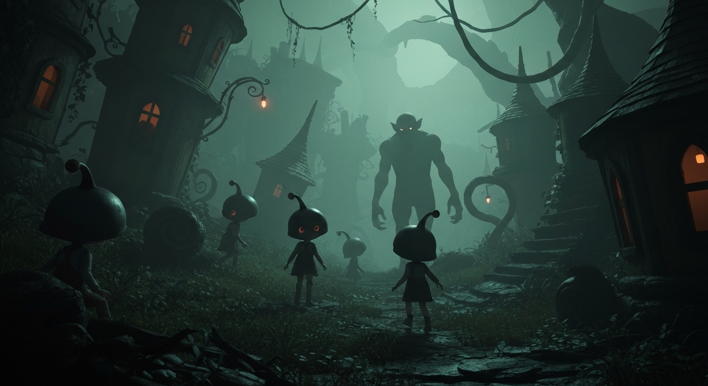 Reanimal: Little Nightmares Studio's Zelda-Inspired Game Arrives February 2026 - AI Generated Visualization