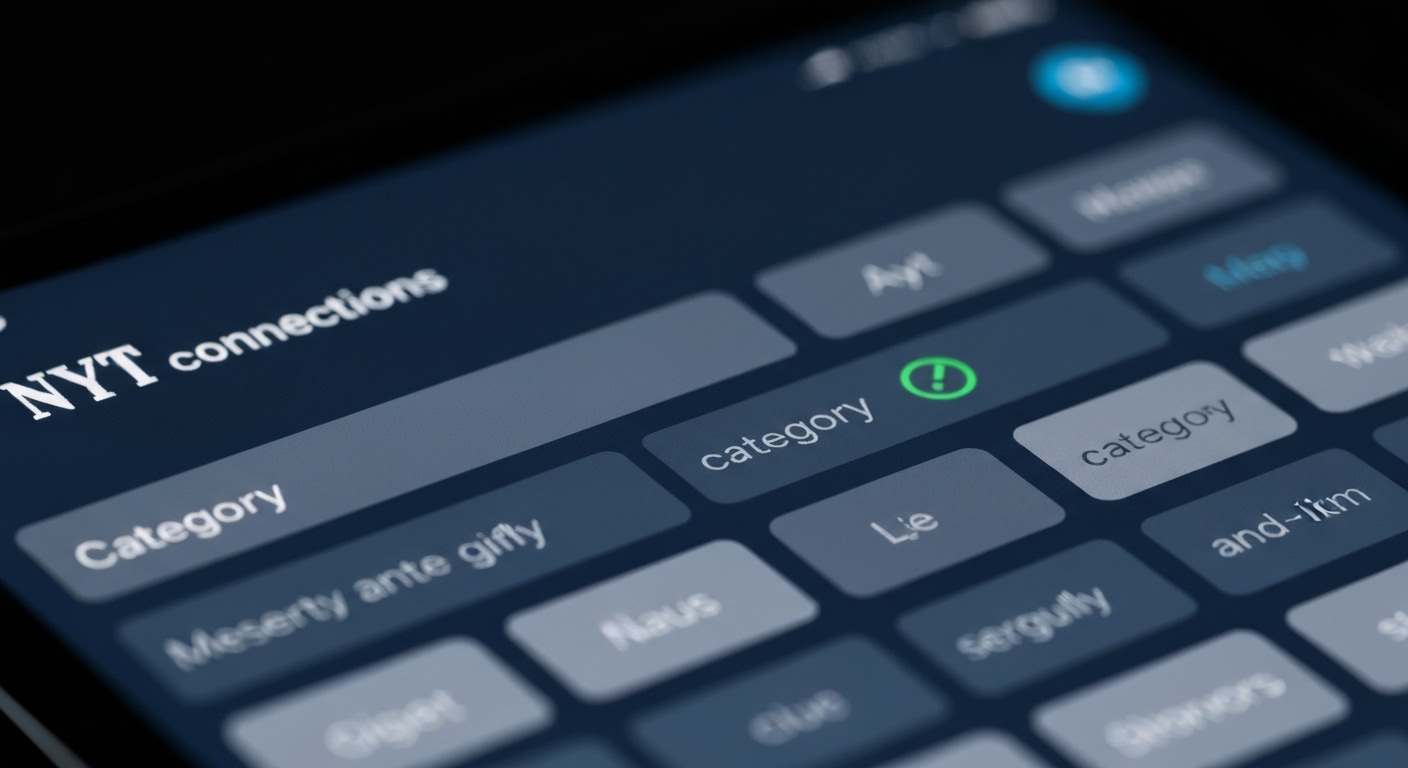 NYT Connections Hints: Today's Puzzle Solved (Nov. 21, 2025) detail