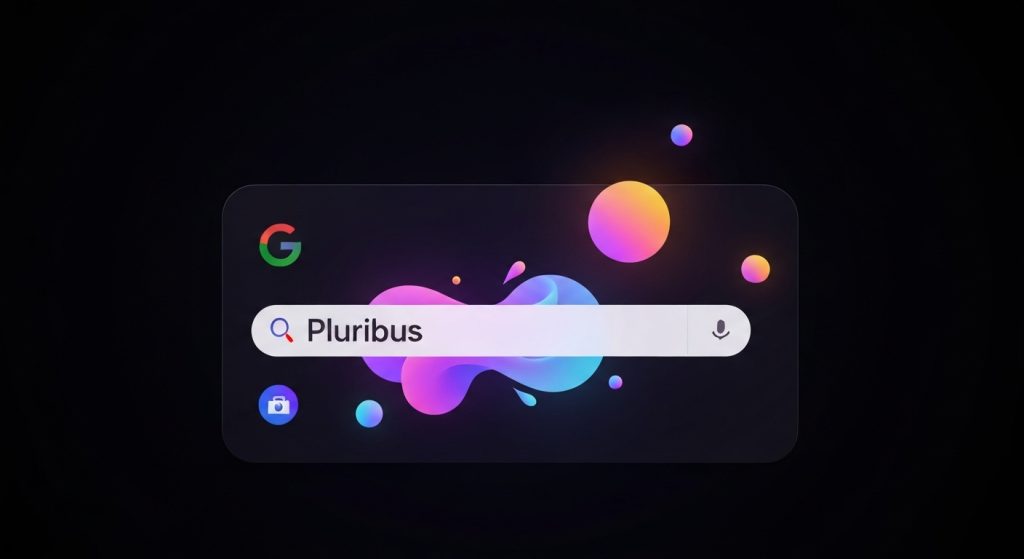Google Search Hides 'Pluribus' Easter Egg - AI Generated Visualization