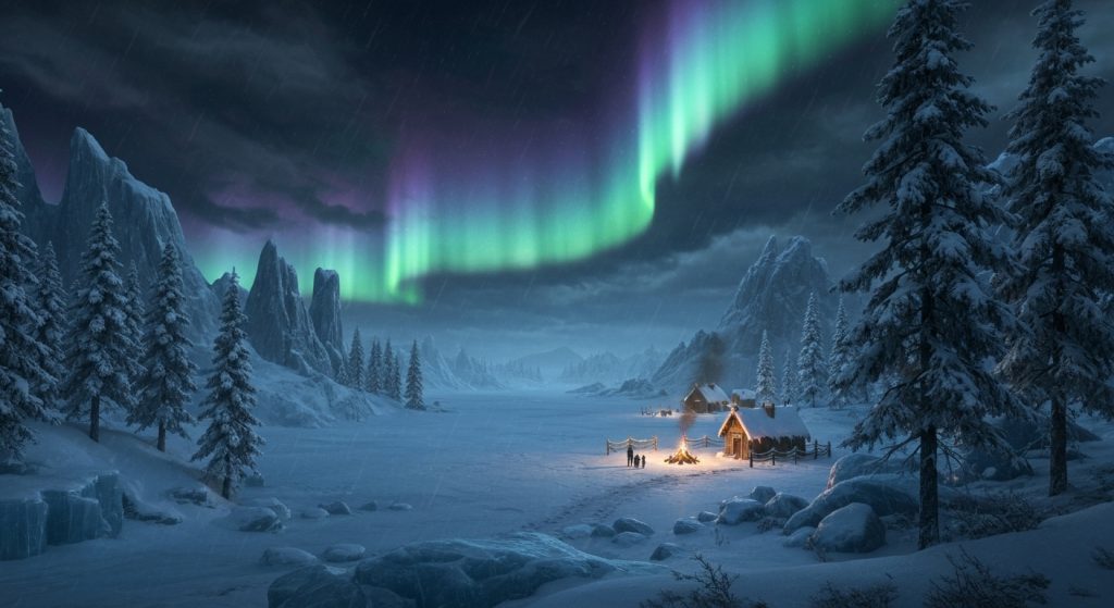 D&D's Forgotten Realms: Return to Icewind Dale with New 'Adventures in Faerûn' - AI Generated Visualization