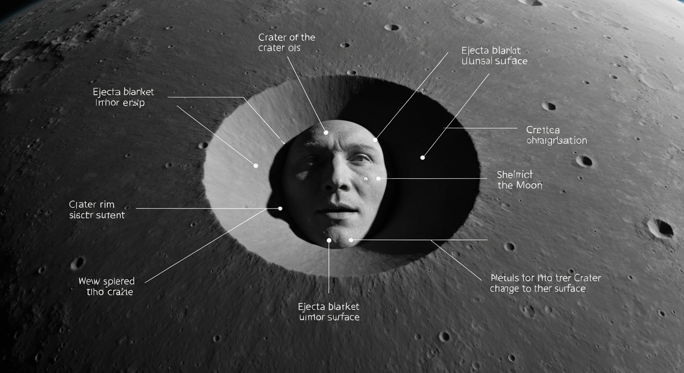 The Moon's Face Changes: New Crater Discovered detail