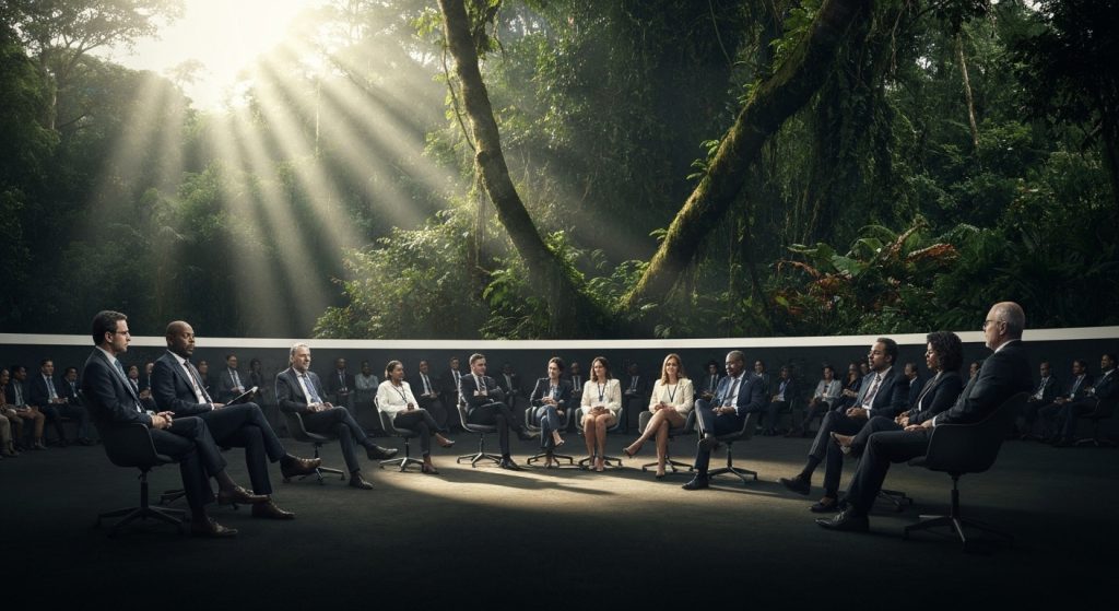 COP30 Kicks Off in Brazil: What's on the Agenda? - AI Generated Visualization