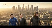 GTA 5 Mod Brings San Andreas' Cut Character Switching - AI Generated Visualization