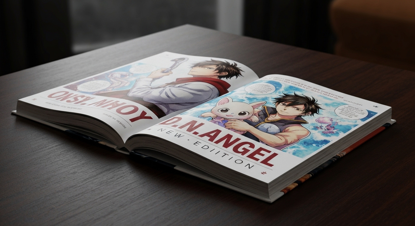 D.N.Angel Manga Gets Lavish New Edition from Yen Press - AI Generated Visualization