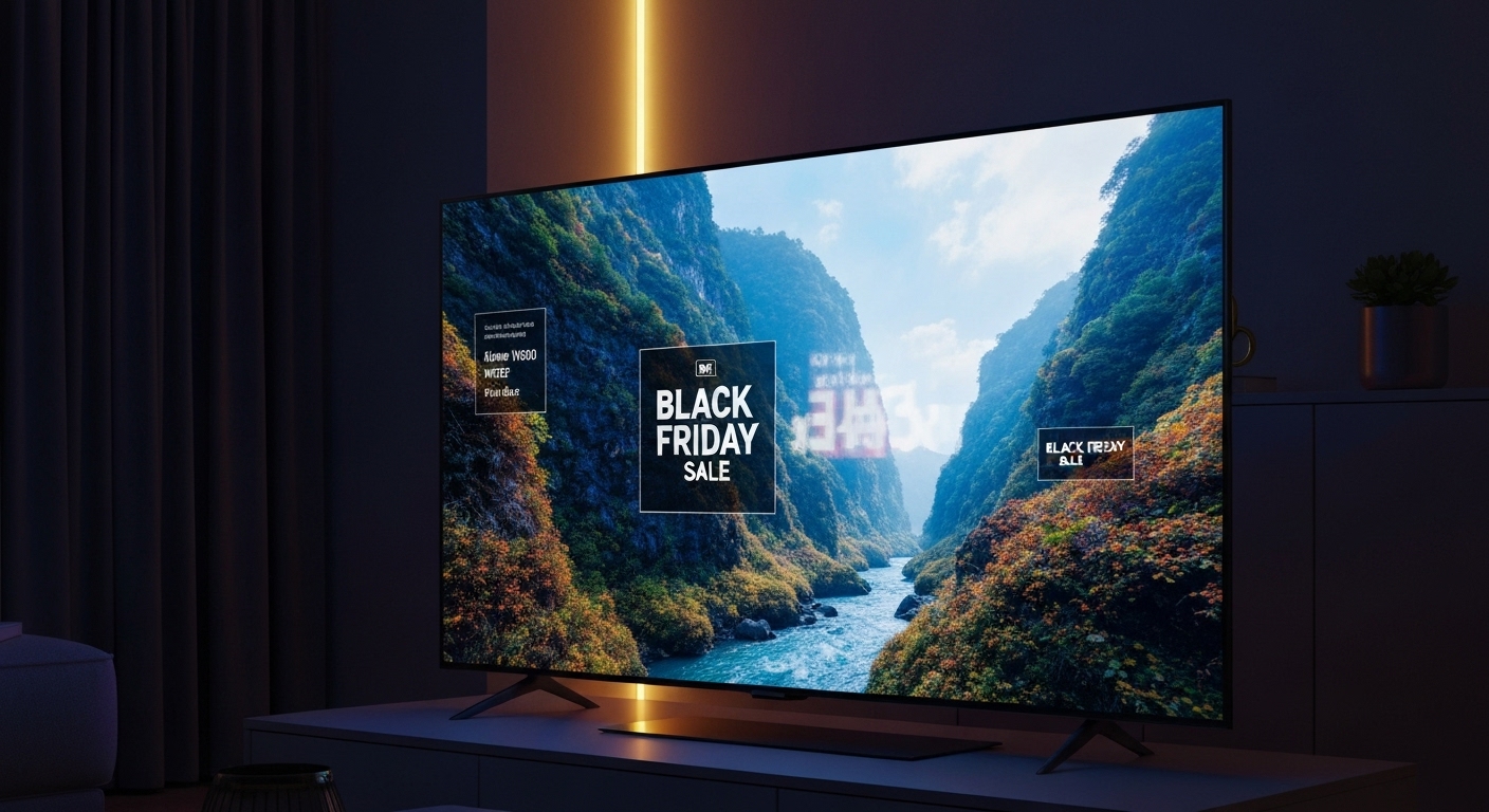 Black Friday TV Deals: Top 40+ Sales Live Now - AI Generated Visualization