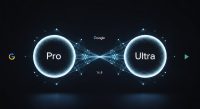 Google AI Pro vs. Ultra: What's Inside the New Gemini Tiers - AI Generated Visualization