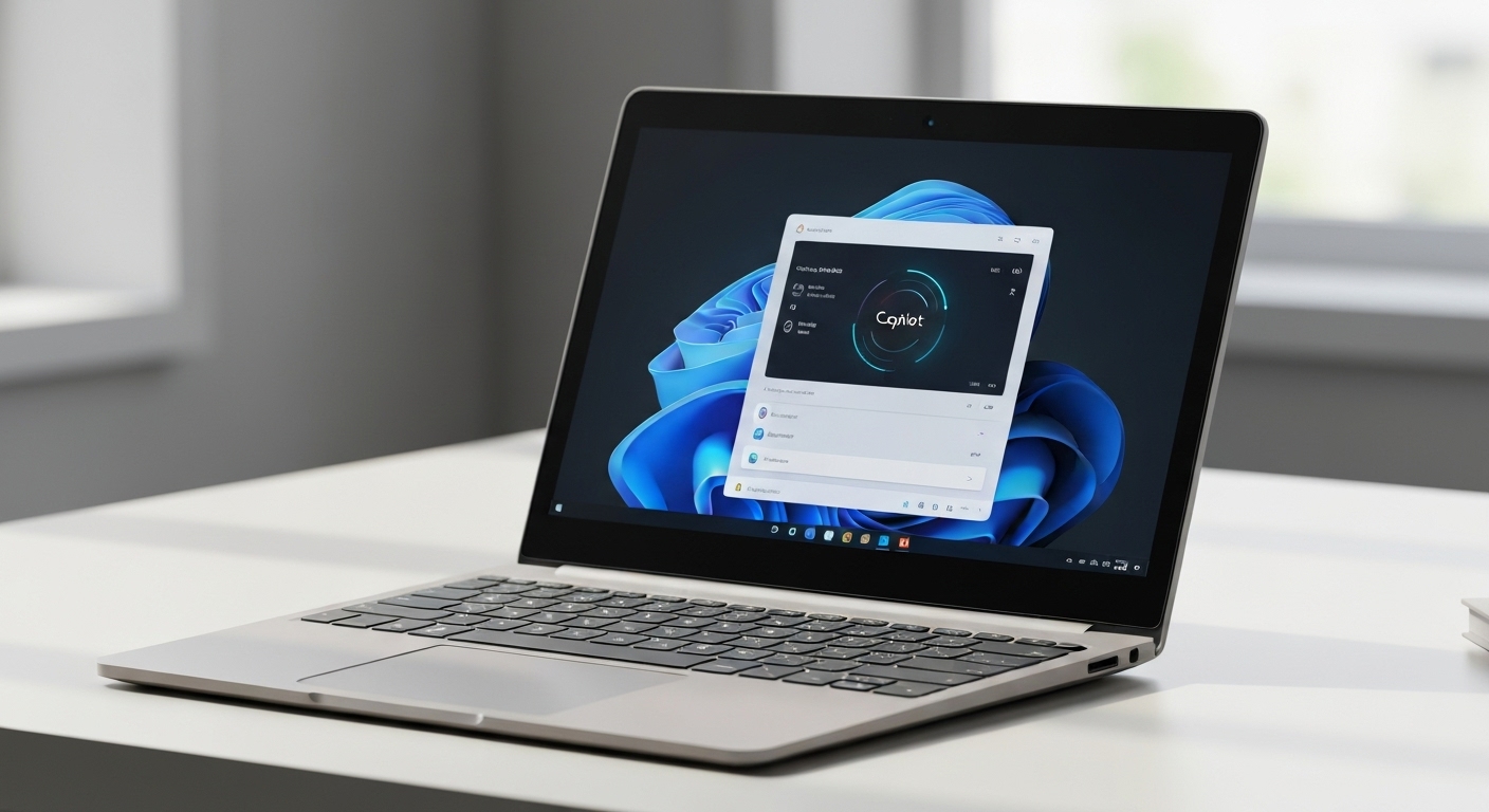 Microsoft Surface Laptop Hits $749: Copilot AI & 512GB Storage - AI Generated Visualization