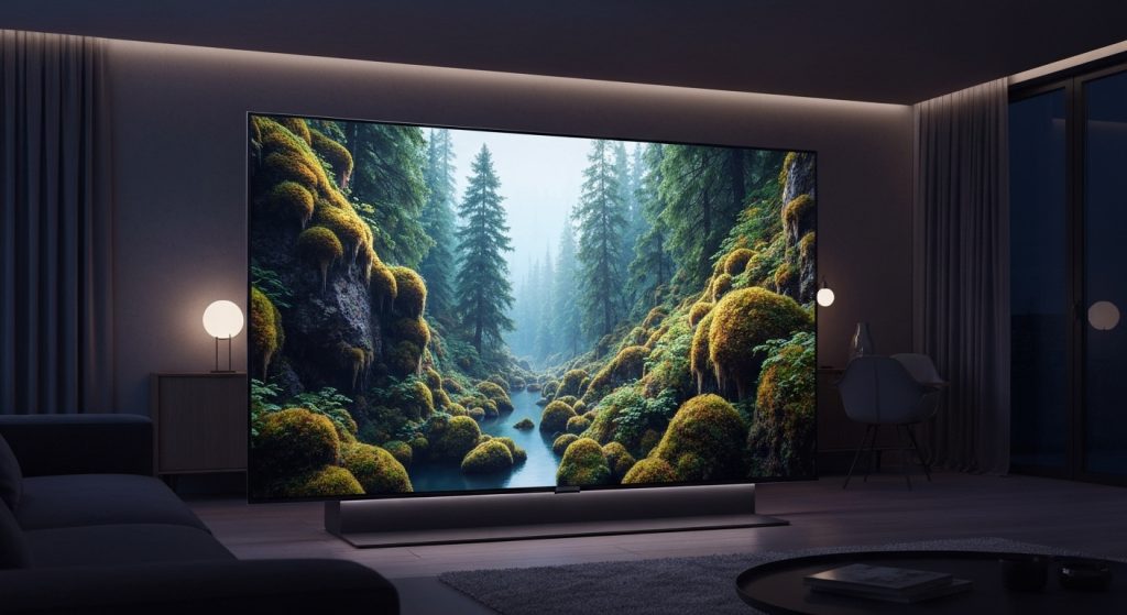 Hisense 100-Inch TV Plummets 50% for Early Black Friday - AI Generated Visualization