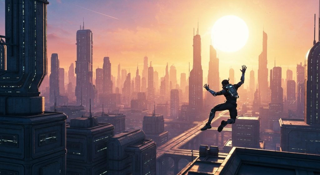 Beyond Good & Evil 2: Ubisoft Still Hiring After 17 Years - AI Generated Visualization