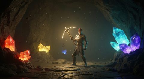 The Forge Ores: Every Ore Location, Pickaxe, and Trait Guide - AI Generated Visualization