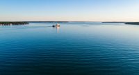 Microplastics in Narragansett Bay Decrease, New Study Finds - AI Generated Visualization
