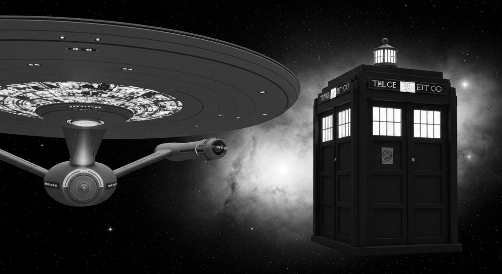 Christina Chong's Doctor Who/Star Trek Crossover Idea Explained - AI Generated Visualization
