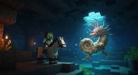 Minecraft's 'Mounts of Mayhem' Arrives December 9th - AI Generated Visualization