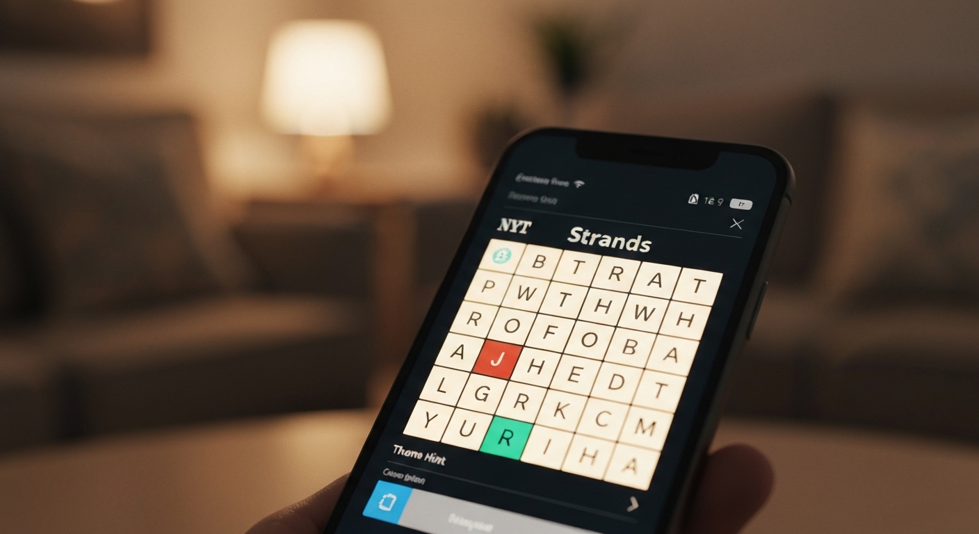 NYT Strands Hints: Today's Answers for November 27, 2025 - AI Generated Visualization